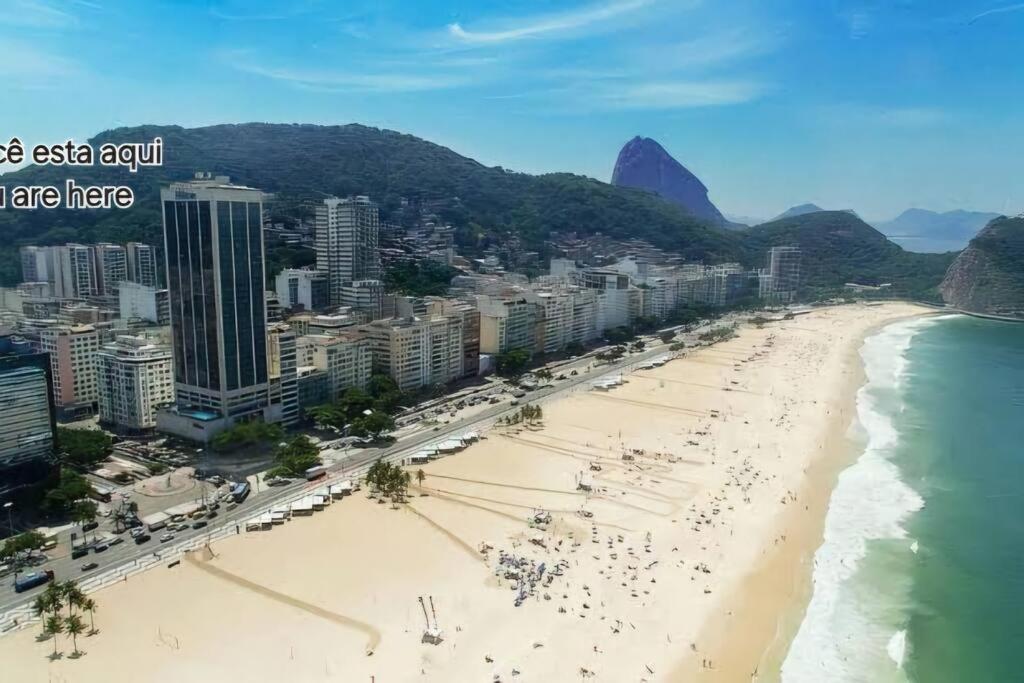 Apartamento Copacabana Beach - Apartamento Confortavel Posto 2 Vista Mar Рио-де-Жанейро Экстерьер фото